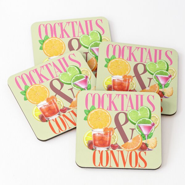 Item preview, COCKTAILS & CONVOS designed and sold by alegnacreates.