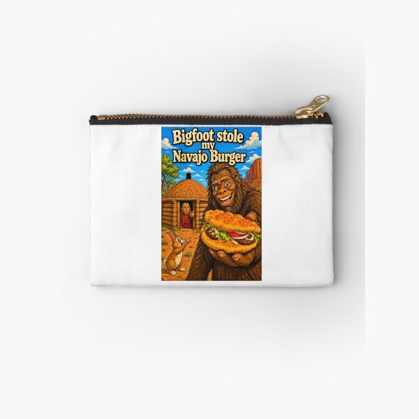 Item preview, Bigfoot Loves Navajo Burgers  designed and sold by NativeGraffix.