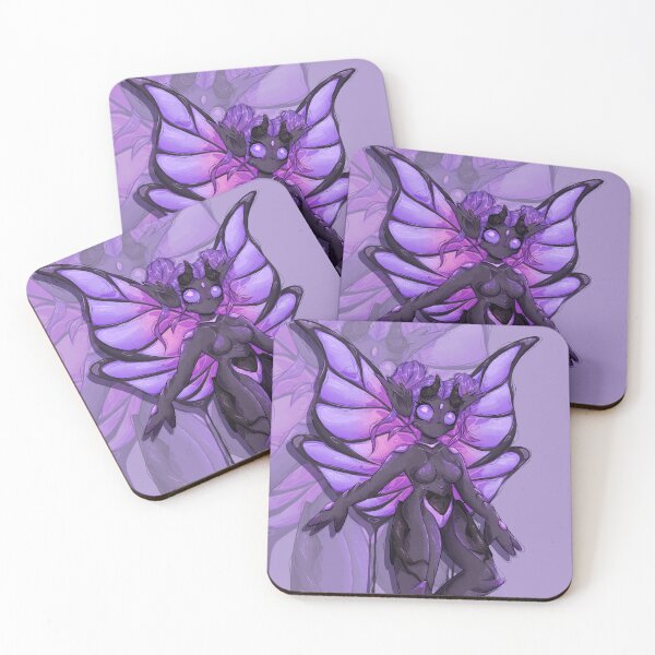 Item preview, Insectoid Moth/Butterfly - Purple designed and sold by TinyKatCreative.