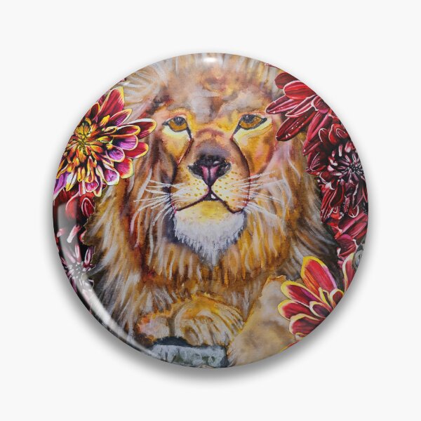 Item preview, Lion, Butterfly, Chrysanthemums Color 9 designed and sold by nastiaart.