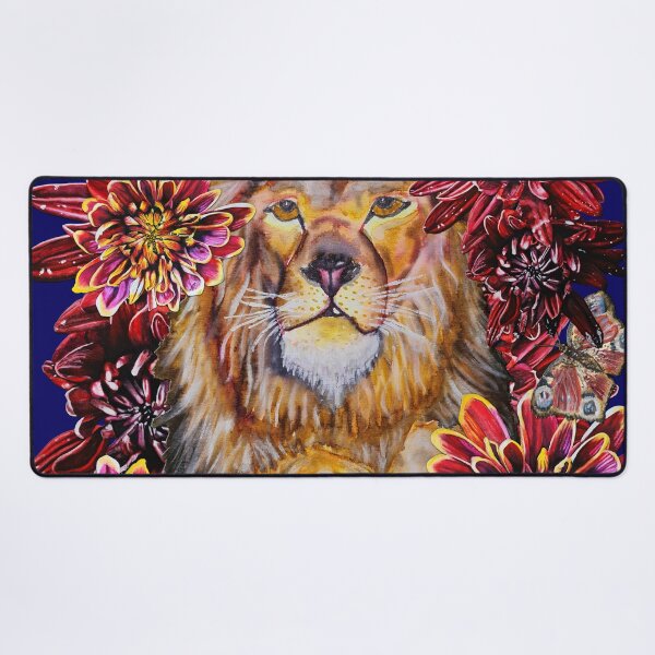 Item preview, Lion, Butterfly, Chrysanthemums Color 9 designed and sold by nastiaart.