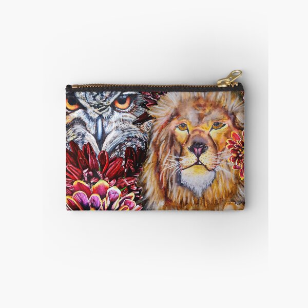 Item preview, Lion, Owl, Chrysanthemums Color 5 designed and sold by nastiaart.