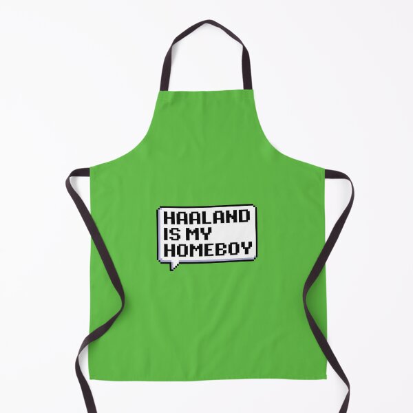 Item preview, Haaland Is My Homeboy – Pixel Speech Bubble Soccer Football Fan Design designed and sold by PixelPuncheur.
