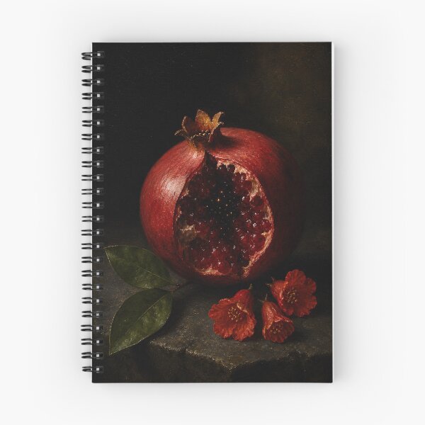 Item preview, Night Pomegranate Surreal Botanical Still Life designed and sold by ALShammari965.