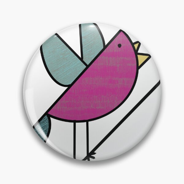 Item preview, Singing Sketchy Bird designed and sold by LavenderSkiesG.