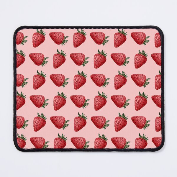 Item preview, Strawberries Pattern No. 2 designed and sold by bubblyrainbow.