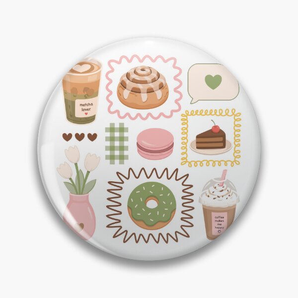 Item preview, Sweet Desserts and Iced Coffee Clipart Set designed and sold by Anne97s.