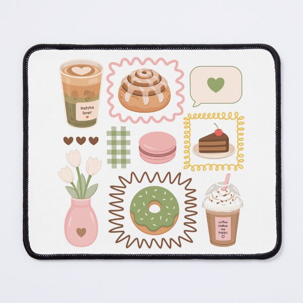 Item preview, Sweet Desserts and Iced Coffee Clipart Set designed and sold by Anne97s.