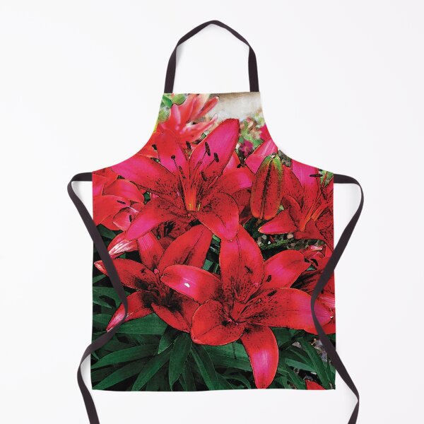 Item preview, Lovely Red Lilies Full Bloom Water Color V2 designed and sold by Here's To Endless Possibilities.