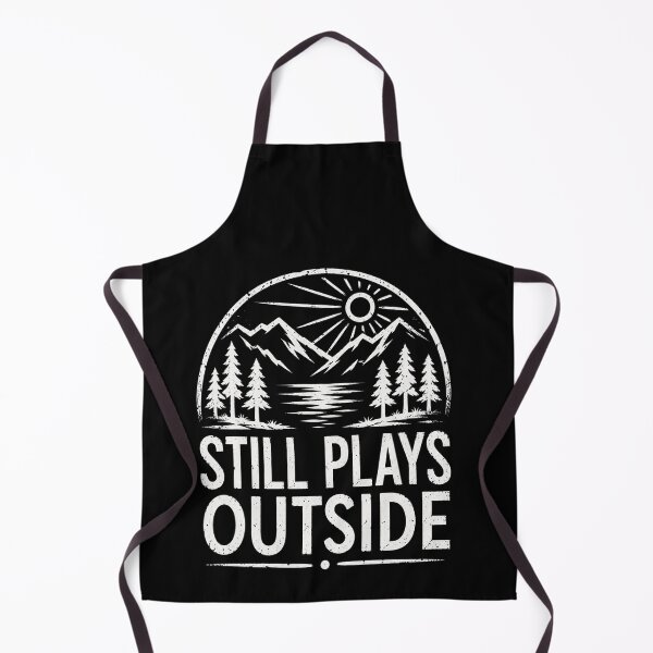 Item preview, Still Plays Outside Vintage Outdoor Adventure Nature Lover Design designed and sold by msaloyach.