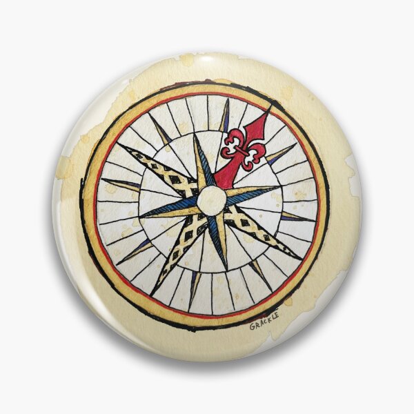 Item preview, The Captain's Compass designed and sold by JanGrackle.