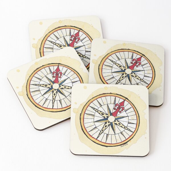 Item preview, The Captain's Compass designed and sold by JanGrackle.