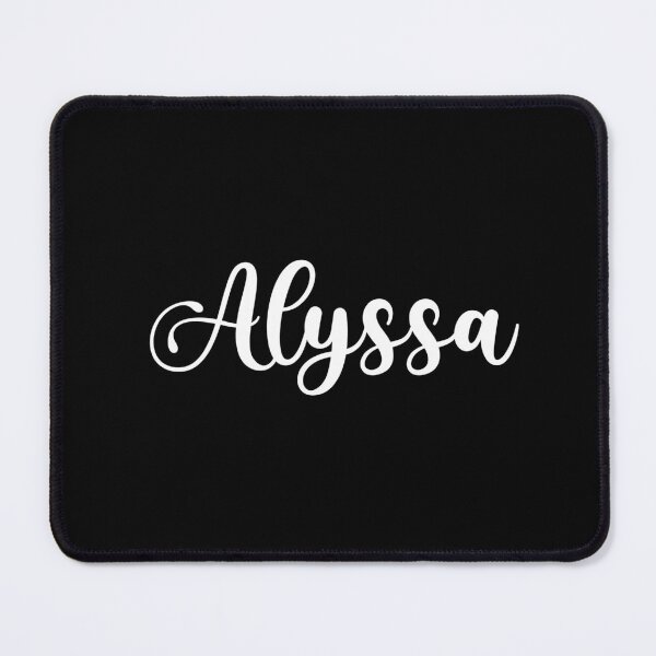 Item preview, Alyssa Calligraphy Name designed and sold by LanaMeyers.