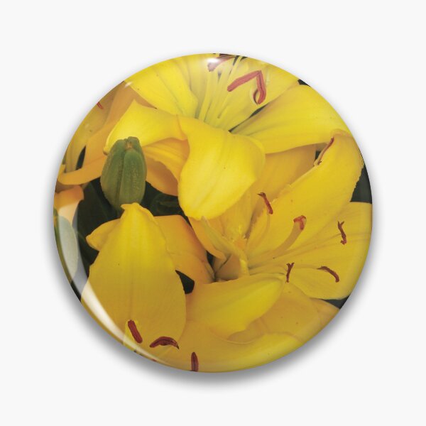 Item preview, Beautiful Bloom Yellow Spring Lilies Photo designed and sold by Here's To Endless Possibilities.