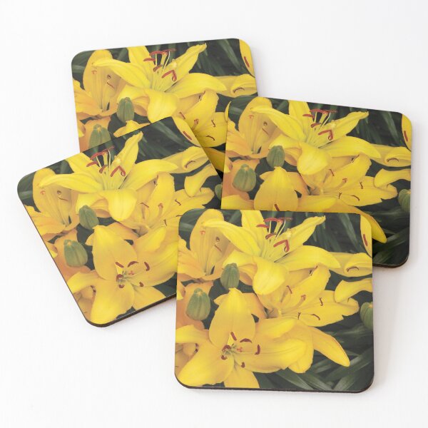 Item preview, Beautiful Bloom Yellow Spring Lilies Photo designed and sold by Here's To Endless Possibilities.