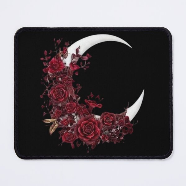 Item preview, Vibrant Crimson Rose Illustration - Classic Red Botanical Art designed and sold by Golden Threads Studio.