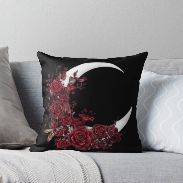 Item preview, Vibrant Crimson Rose Illustration - Classic Red Botanical Art designed and sold by Golden Threads Studio.