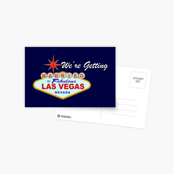 Fabulous Las Vegas Invitations in Blue