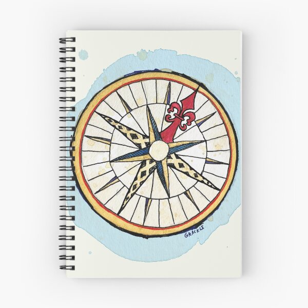 Item preview, The Captain's Compass (Teal Version) designed and sold by JanGrackle.