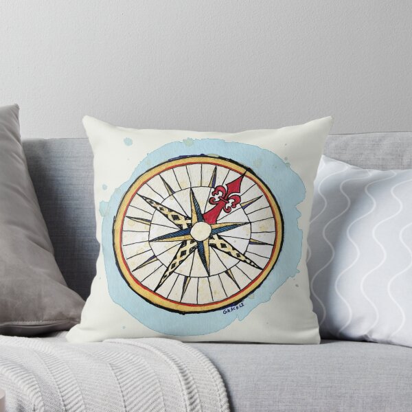 Item preview, The Captain's Compass (Teal Version) designed and sold by JanGrackle.
