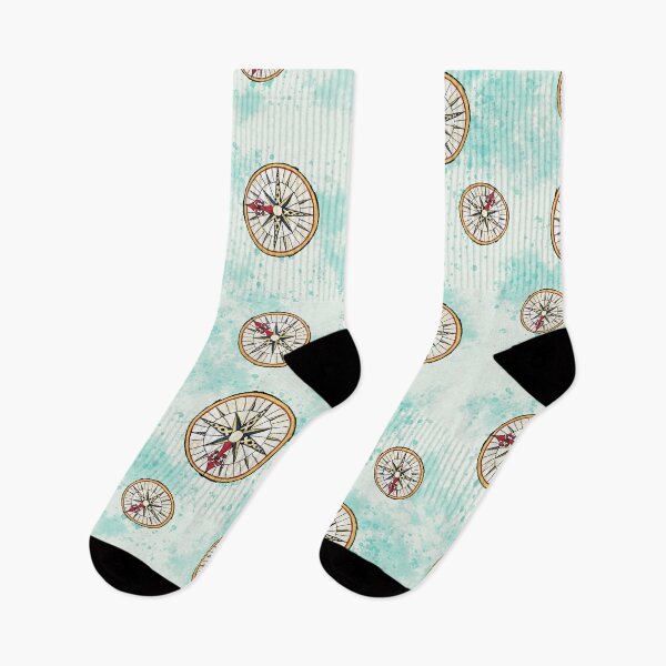 Item preview, The Captain's Compass (Teal Version) designed and sold by JanGrackle.