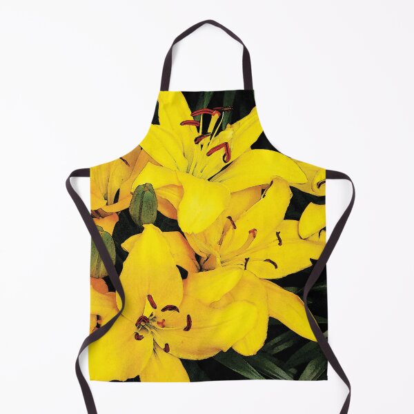 Item preview, Beautiful Bloom Yellow Spring Lilies Water Color designed and sold by Here's To Endless Possibilities.