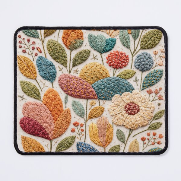 Item preview, Floral Needlepoint C1 designed and sold by CrumbBumStudio.