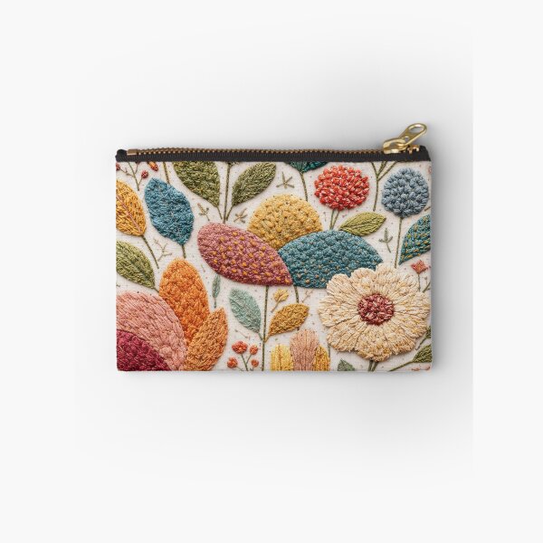 Item preview, Floral Needlepoint C1 designed and sold by CrumbBumStudio.