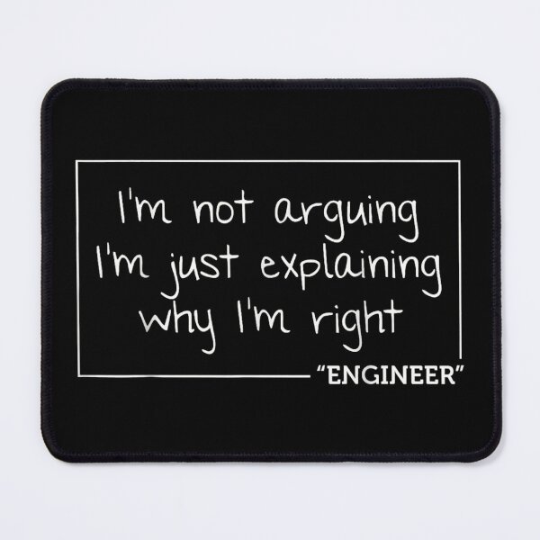 Item preview, Chemical Engineer Not Arguing Funny designed and sold by goombi-creative.