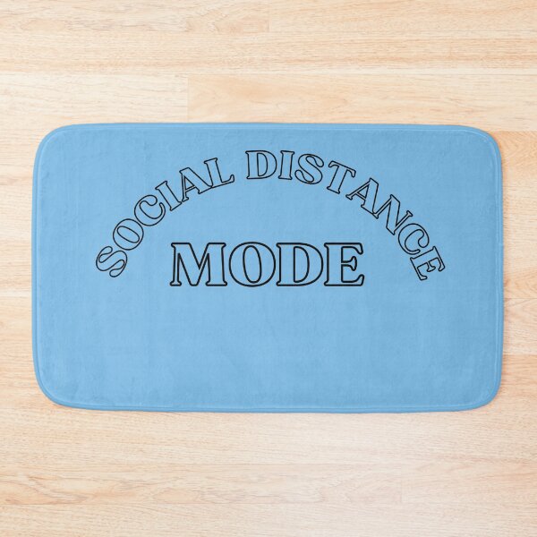 Item preview, Social Distance Mode - Funny Introvert Text Design designed and sold by digitalbob60.