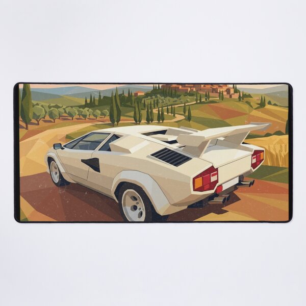 Item preview, Lamborghini Countach Geometric Pattern Scene designed and sold by Dimensionality.