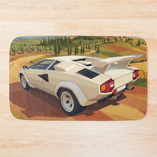 Item preview, Lamborghini Countach Geometric Pattern Scene designed and sold by Dimensionality.