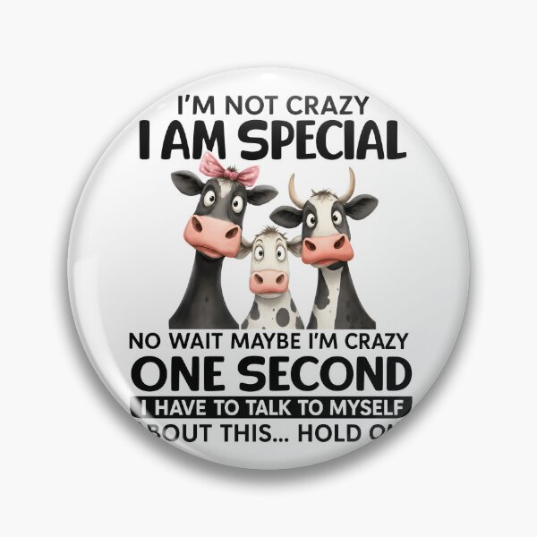 Item preview, Im Not Crazy - I Am Special - Funny inappropriate designed and sold by Neotakuz.