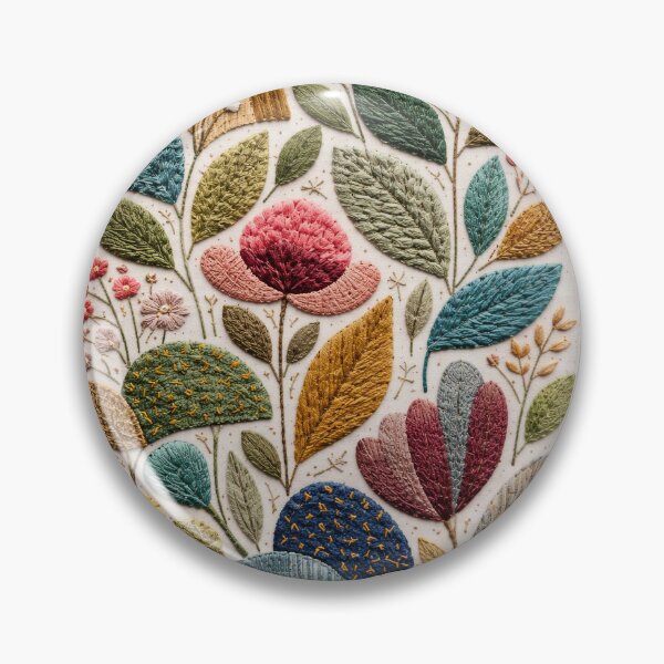 Artikelvorschau, Florale Stickerei C2 entworfen und verkauft von CrumbBumStudio.