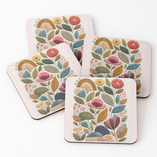 Item preview,  Floral Needlepoint C2 designed and sold by CrumbBumStudio.