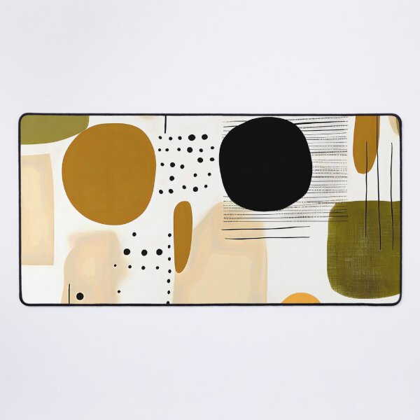 Item preview, Mid-Century Modern Abstract Designs In Earthtones And Green designed and sold by DEC02.