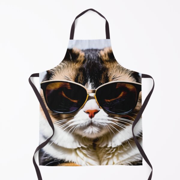 Item preview, Animals - Tricolor Cat in Retro Sunglasses, Cool and Detached Internet Meme Humor designed and sold by World-Pets.