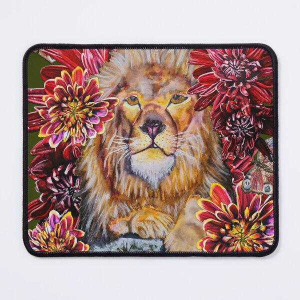 Item preview, Lion, Butterfly, Chrysanthemums Color 10 designed and sold by nastiaart.