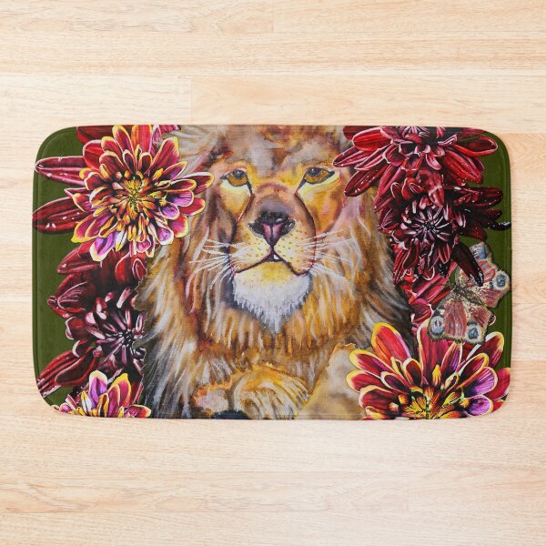 Item preview, Lion, Butterfly, Chrysanthemums Color 10 designed and sold by nastiaart.