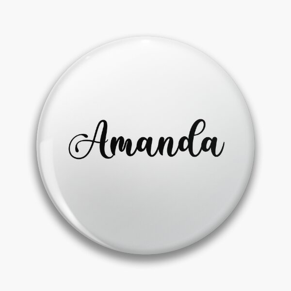 Item preview, Amanda Calligraphy Name designed and sold by LanaMeyers.