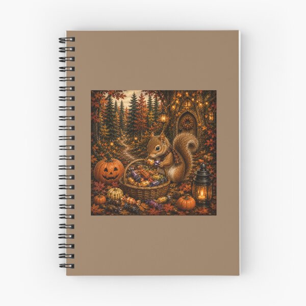 Item preview, A Squirrel Gathering Wrapped Candies designed and sold by Novel Works Studio.