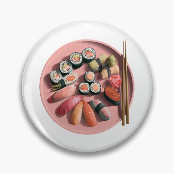 Item preview, Sushi Plate designed and sold by bubblyrainbow.