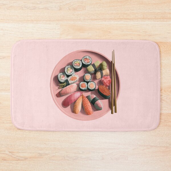 Item preview, Sushi Plate designed and sold by bubblyrainbow.