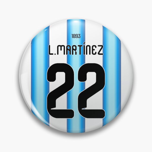 Item preview, L. Martinez Argentina Home 26-27 La Albiceleste designed and sold by ZeroCool360.