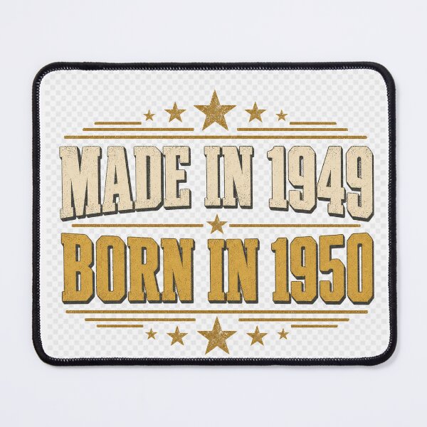 Item preview, Made In 1949 Born In 1950 designed and sold by aihrgdesign.