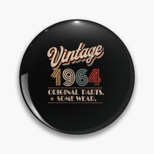 Item preview, Vintage 1964 Original Parts Some Wear Retro Birthday Gift Design designed and sold by msaloyach.