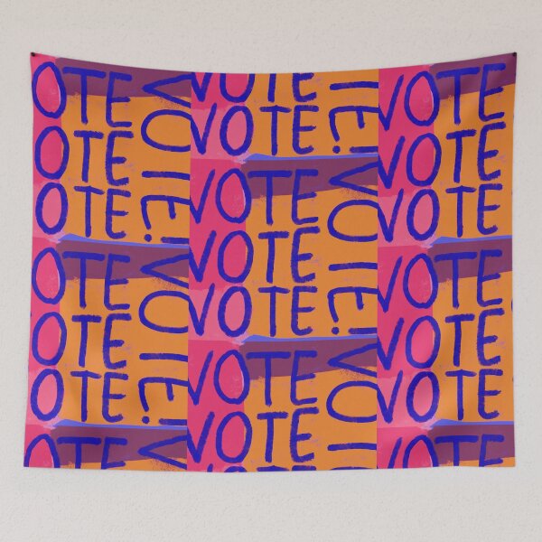 Item preview, VoteVoteVote designed and sold by Susan R. Kirshenbaum.