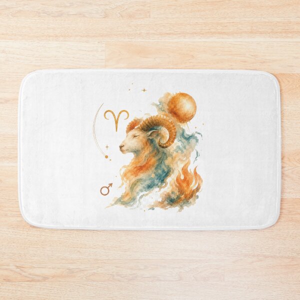Item preview, Aries Watercolor Zodiac Spirit designed and sold by NucciCollective.