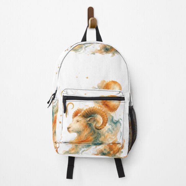 Item preview, Aries Watercolor Zodiac Spirit designed and sold by NucciCollective.