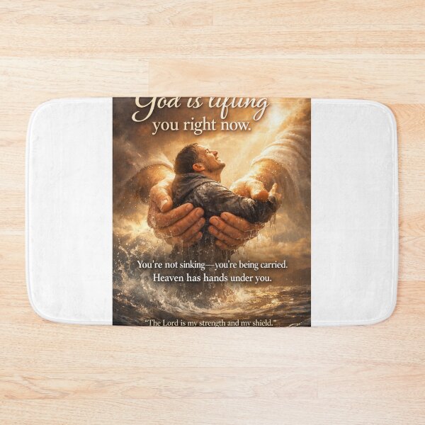 Item preview, God Is Lifting You Right Now — Psalm 28:7 | Faith Wave Ministries designed and sold by MastersDesignNk.